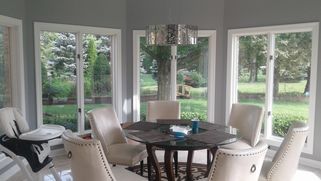 Interior painting in Tower Lakes, IL by Mars Painting.